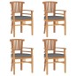 vidaXL 5-tlg. Garten-Essgruppe Massivholz Teak vidaXL 5-tlg. Garten-Essgruppe Massivholz Teak