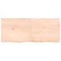 Waschtischplatte 120x50x6 cm Massivholz Unbehandelt Waschtischplatte 120x50x6 cm Massivholz Unbehandelt