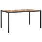 vidaXL 7-tlg. Garten-Essgruppe mit Kissen Schwarz Poly Rattan vidaXL 7-tlg. Garten-Essgruppe mit Kissen Schwarz Poly Rattan