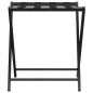 vidaXL Gepäckablage Schwarz 68,5x38x58 cm Bambus vidaXL Gepäckablage Schwarz 68,5x38x58 cm Bambus