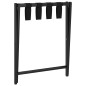 vidaXL Gepäckablage Schwarz 68,5x38x58 cm Bambus vidaXL Gepäckablage Schwarz 68,5x38x58 cm Bambus