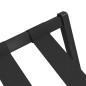 vidaXL Gepäckablage Schwarz 68,5x38x58 cm Bambus vidaXL Gepäckablage Schwarz 68,5x38x58 cm Bambus