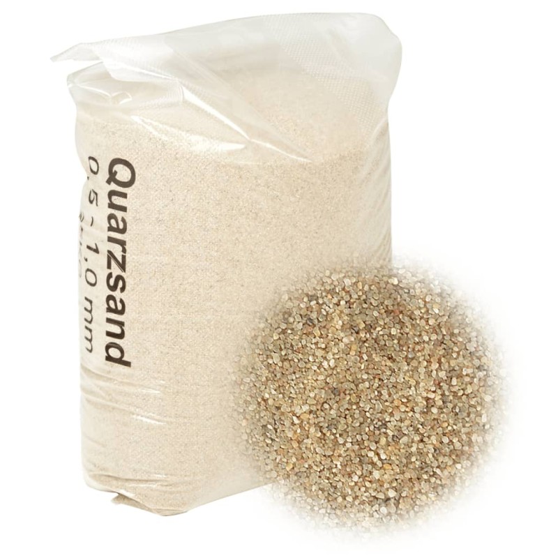 vidaXL Filtersand 25 kg 0,5-1,0 mm vidaXL Filtersand 25 kg 0,5-1,0 mm