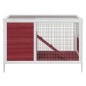 vidaXL Kaninchenstall Mokka 103x44x69,5 cm Massivholz Kiefer vidaXL Kaninchenstall Mokka 103x44x69,5 cm Massivholz Kiefer