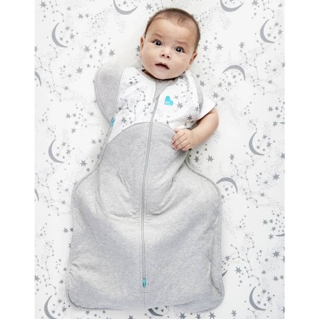 Love to Dream Baby Pucksack Swaddle Up Transition Bag Warm Stufe 2 L Weiß