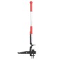 vidaXL Unkrautstecher Rot und Silbern 99,5 cm Eloxiertes Aluminium vidaXL Unkrautstecher Rot und Silbern 99,5 cm Eloxiertes Aluminium