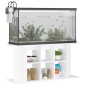vidaXL Aquariumständer Weiß 120x40x60 cm Holzwerkstoff vidaXL Aquariumständer Weiß 120x40x60 cm Holzwerkstoff