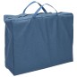 vidaXL Baby-Laufstall mit Matratze Marineblau Leinenstoff vidaXL Baby-Laufstall mit Matratze Marineblau Leinenstoff