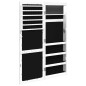 vidaXL Spiegel-Schmuckschrank mit LED-Beleuchtung Wandmontage Weiß vidaXL Spiegel-Schmuckschrank mit LED-Beleuchtung Wandmontage Weiß
