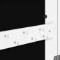 vidaXL Spiegel-Schmuckschrank mit LED-Beleuchtung Wandmontage Weiß vidaXL Spiegel-Schmuckschrank mit LED-Beleuchtung Wandmontage Weiß
