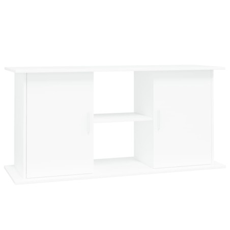 vidaXL Aquariumständer Weiß 121x41x58 cm Holzwerkstoff