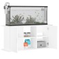 vidaXL Aquariumständer Weiß 121x41x58 cm Holzwerkstoff