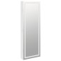 vidaXL Spiegel-Schmuckschrank mit LED-Beleuchtung Wandmontage Weiß vidaXL Spiegel-Schmuckschrank mit LED-Beleuchtung Wandmontage Weiß