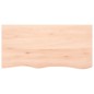 Waschtischplatte 100x50x6 cm Massivholz Unbehandelt Waschtischplatte 100x50x6 cm Massivholz Unbehandelt