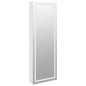 vidaXL Spiegel-Schmuckschrank mit LED-Beleuchtung Wandmontage Weiß vidaXL Spiegel-Schmuckschrank mit LED-Beleuchtung Wandmontage Weiß