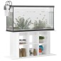 vidaXL Aquariumständer Hochglanz-Weiß 120x40x60 cm Holzwerkstoff vidaXL Aquariumständer Hochglanz-Weiß 120x40x60 cm Holzwerkstoff