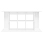 vidaXL Aquariumständer Hochglanz-Weiß 120x40x60 cm Holzwerkstoff vidaXL Aquariumständer Hochglanz-Weiß 120x40x60 cm Holzwerkstoff