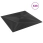 vidaXL Wandpaneele 48 Stk. Schwarz 50x50 cm XPS 12 m² Stern vidaXL Wandpaneele 48 Stk. Schwarz 50x50 cm XPS 12 m² Stern