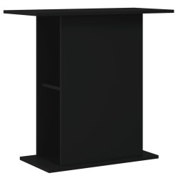 vidaXL Aquariumständer Schwarz 36x75x72,5 cm Holzwerkstoff
