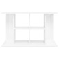 vidaXL Aquariumständer Hochglanz-Weiß 100x40x60 cm Holzwerkstoff vidaXL Aquariumständer Hochglanz-Weiß 100x40x60 cm Holzwerkstoff