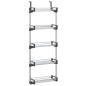 vidaXL Tür-Organizer mit 5 Ablagen 52x20x135 cm Aluminium vidaXL Tür-Organizer mit 5 Ablagen 52x20x135 cm Aluminium