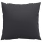 vidaXL Zierkissen 4 Stk. Schwarz 40x40 cm Stoff vidaXL Zierkissen 4 Stk. Schwarz 40x40 cm Stoff