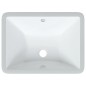 vidaXL Waschbecken Weiß 47,5x35x19,5 cm Rechteckig Keramik vidaXL Waschbecken Weiß 47,5x35x19,5 cm Rechteckig Keramik