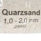 vidaXL Filtersand 25 kg 1,0-2,0 mm vidaXL Filtersand 25 kg 1,0-2,0 mm