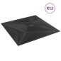 vidaXL Wandpaneele 12 Stk. Schwarz 50x50 cm XPS 3 m² Stern vidaXL Wandpaneele 12 Stk. Schwarz 50x50 cm XPS 3 m² Stern