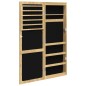vidaXL Spiegel-Schmuckschrank mit LED-Beleuchtung Wandmontage vidaXL Spiegel-Schmuckschrank mit LED-Beleuchtung Wandmontage