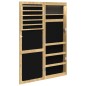 vidaXL Spiegel-Schmuckschrank mit LED-Beleuchtung Wandmontage vidaXL Spiegel-Schmuckschrank mit LED-Beleuchtung Wandmontage