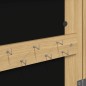 vidaXL Spiegel-Schmuckschrank mit LED-Beleuchtung Wandmontage vidaXL Spiegel-Schmuckschrank mit LED-Beleuchtung Wandmontage