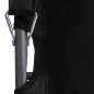 vidaXL Klappbare Strandstühle 2 Stk. Stoff Schwarz vidaXL Klappbare Strandstühle 2 Stk. Stoff Schwarz