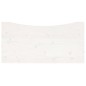 vidaXL Schreibtischplatte Weiß 100x50x2,5 cm Massivholz Kiefer vidaXL Schreibtischplatte Weiß 100x50x2,5 cm Massivholz Kiefer
