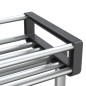 vidaXL Aufbewahrungswagen 59x20x75 cm Aluminium vidaXL Aufbewahrungswagen 59x20x75 cm Aluminium