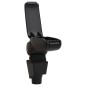 vidaXL Auto-Armlehne Schwarz 12x34x(34-50) cm ABS vidaXL Auto-Armlehne Schwarz 12x34x(34-50) cm ABS