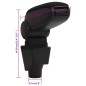 vidaXL Auto-Armlehne Schwarz 12x34x(34-50) cm ABS vidaXL Auto-Armlehne Schwarz 12x34x(34-50) cm ABS