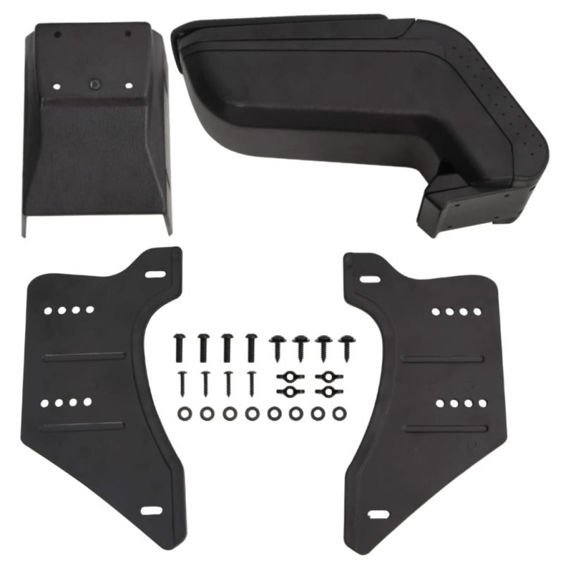 vidaXL Auto-Armlehne Universal Schwarz 14x30x(32-48,5) cm ABS vidaXL Auto-Armlehne Universal Schwarz 14x30x(32-48,5) cm ABS