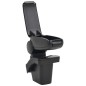 vidaXL Auto-Armlehne Schwarz 16x30x(40-50) cm ABS vidaXL Auto-Armlehne Schwarz 16x30x(40-50) cm ABS
