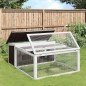 vidaXL Kaninchenstall Grau 117,5x97x47,5 cm Massivholz Kiefer vidaXL Kaninchenstall Grau 117,5x97x47,5 cm Massivholz Kiefer
