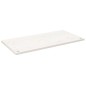 vidaXL Schreibtischplatte Weiß 110x60x2,5 cm Massivholz Kiefer vidaXL Schreibtischplatte Weiß 110x60x2,5 cm Massivholz Kiefer