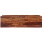 vidaXL TV-Schrank mit Türen 112x30x40 cm Massivholz Akazie vidaXL TV-Schrank mit Türen 112x30x40 cm Massivholz Akazie
