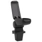 vidaXL Auto-Armlehne Schwarz 14x33x(32-48,5) cm ABS vidaXL Auto-Armlehne Schwarz 14x33x(32-48,5) cm ABS