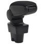 vidaXL Auto-Armlehne Schwarz 12x36x(33,5-48) cm ABS vidaXL Auto-Armlehne Schwarz 12x36x(33,5-48) cm ABS