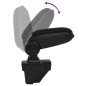 vidaXL Auto-Armlehne Schwarz 15x35x(33-49,5) cm ABS vidaXL Auto-Armlehne Schwarz 15x35x(33-49,5) cm ABS