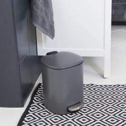 HI Treteimer Metall 5 L Anthrazit