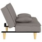 vidaXL Schlafsofa Taupe Stoff vidaXL Schlafsofa Taupe Stoff