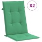 vidaXL Gartenstühle mit Kissen 2 Stk. Massivholz Teak vidaXL Gartenstühle mit Kissen 2 Stk. Massivholz Teak