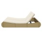 vidaXL Outdoor-Sonneninsel Poly Rattan Beige vidaXL Outdoor-Sonneninsel Poly Rattan Beige