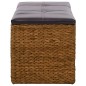 vidaXL Sitzbank mit 2 Körben Seegras 71×40×42 cm Braun vidaXL Sitzbank mit 2 Körben Seegras 71×40×42 cm Braun